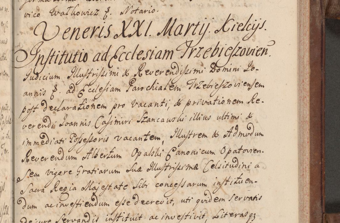 Zdjęcie nr 125 dla obiektu archiwalnego: Volumen VI actorum episcopalium R. D. Joannis Małachowski, episcopi Cracoviensis, ducis Severiae de anno 1692 et 1693, quorum index ad finem videatur