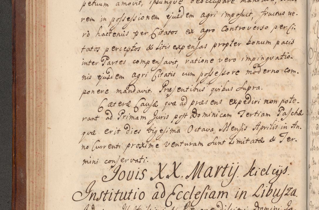 Zdjęcie nr 124 dla obiektu archiwalnego: Volumen VI actorum episcopalium R. D. Joannis Małachowski, episcopi Cracoviensis, ducis Severiae de anno 1692 et 1693, quorum index ad finem videatur