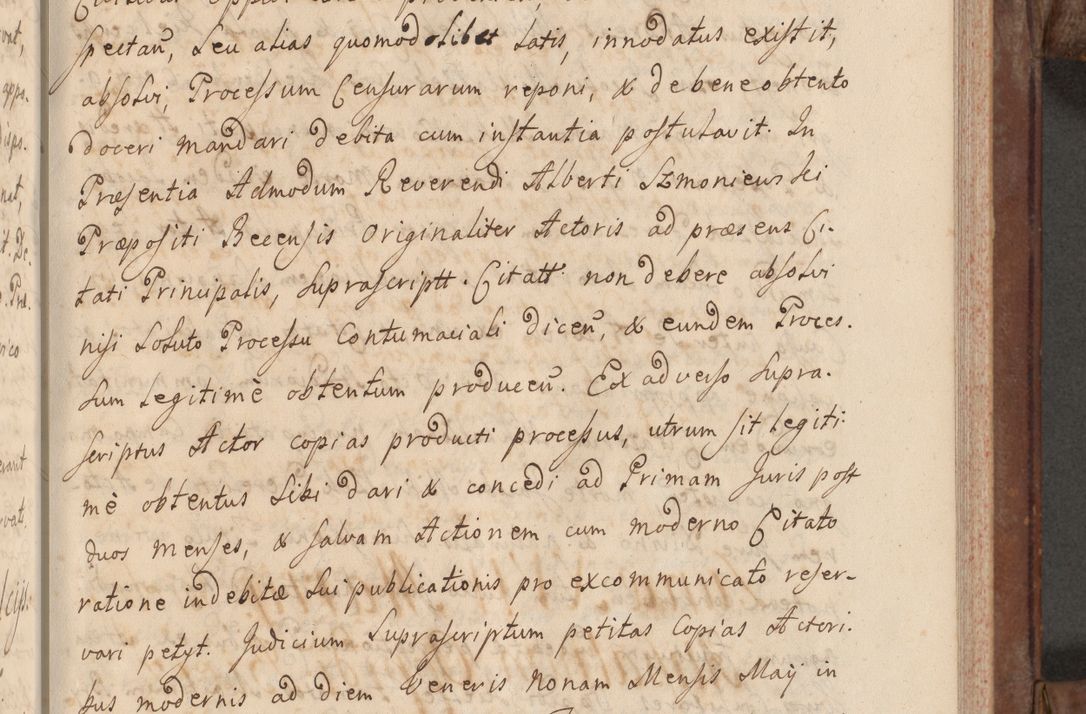 Zdjęcie nr 121 dla obiektu archiwalnego: Volumen VI actorum episcopalium R. D. Joannis Małachowski, episcopi Cracoviensis, ducis Severiae de anno 1692 et 1693, quorum index ad finem videatur