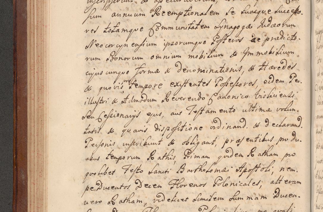 Zdjęcie nr 114 dla obiektu archiwalnego: Volumen VI actorum episcopalium R. D. Joannis Małachowski, episcopi Cracoviensis, ducis Severiae de anno 1692 et 1693, quorum index ad finem videatur