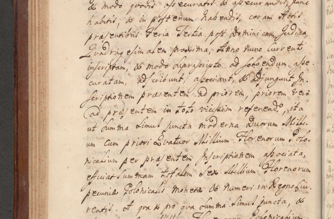 Zdjęcie nr 112 dla obiektu archiwalnego: Volumen VI actorum episcopalium R. D. Joannis Małachowski, episcopi Cracoviensis, ducis Severiae de anno 1692 et 1693, quorum index ad finem videatur