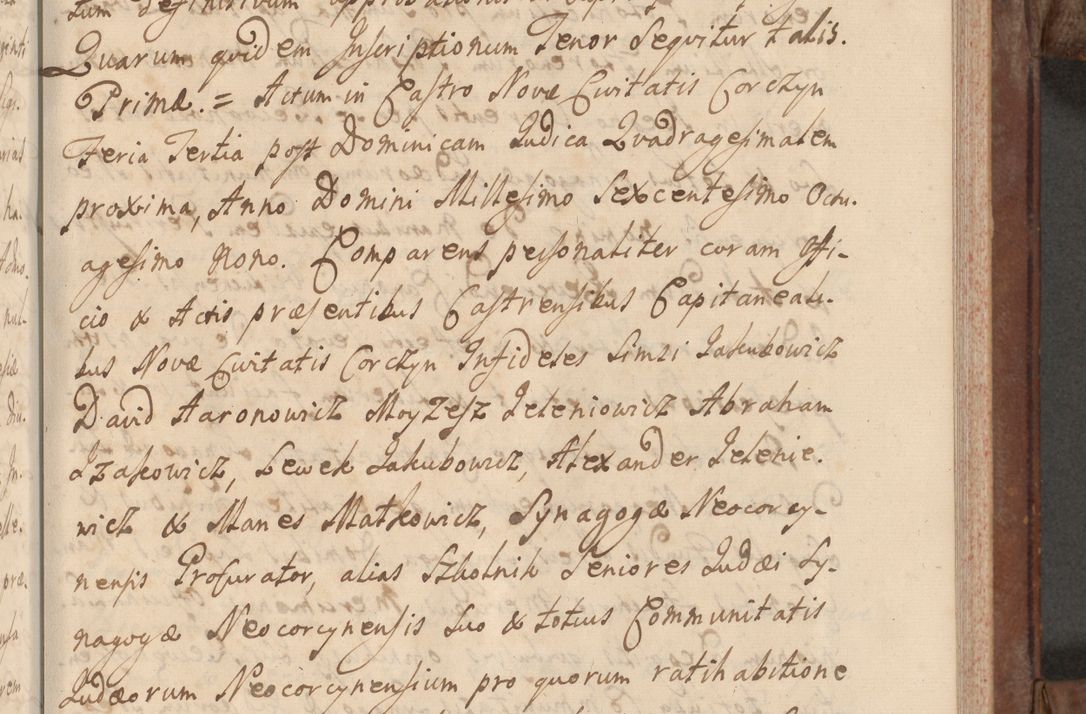 Zdjęcie nr 105 dla obiektu archiwalnego: Volumen VI actorum episcopalium R. D. Joannis Małachowski, episcopi Cracoviensis, ducis Severiae de anno 1692 et 1693, quorum index ad finem videatur