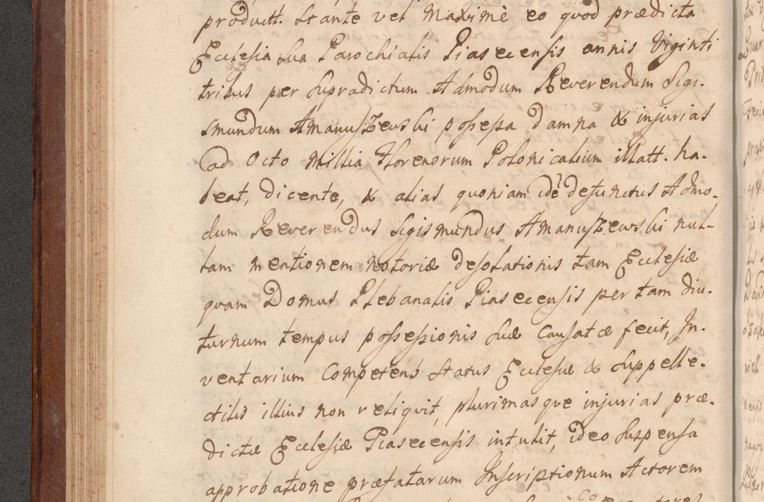 Zdjęcie nr 104 dla obiektu archiwalnego: Volumen VI actorum episcopalium R. D. Joannis Małachowski, episcopi Cracoviensis, ducis Severiae de anno 1692 et 1693, quorum index ad finem videatur