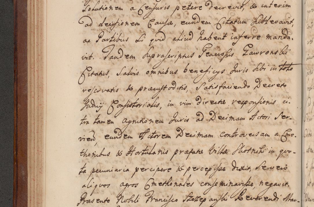 Zdjęcie nr 98 dla obiektu archiwalnego: Volumen VI actorum episcopalium R. D. Joannis Małachowski, episcopi Cracoviensis, ducis Severiae de anno 1692 et 1693, quorum index ad finem videatur