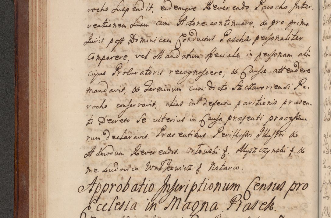 Zdjęcie nr 100 dla obiektu archiwalnego: Volumen VI actorum episcopalium R. D. Joannis Małachowski, episcopi Cracoviensis, ducis Severiae de anno 1692 et 1693, quorum index ad finem videatur