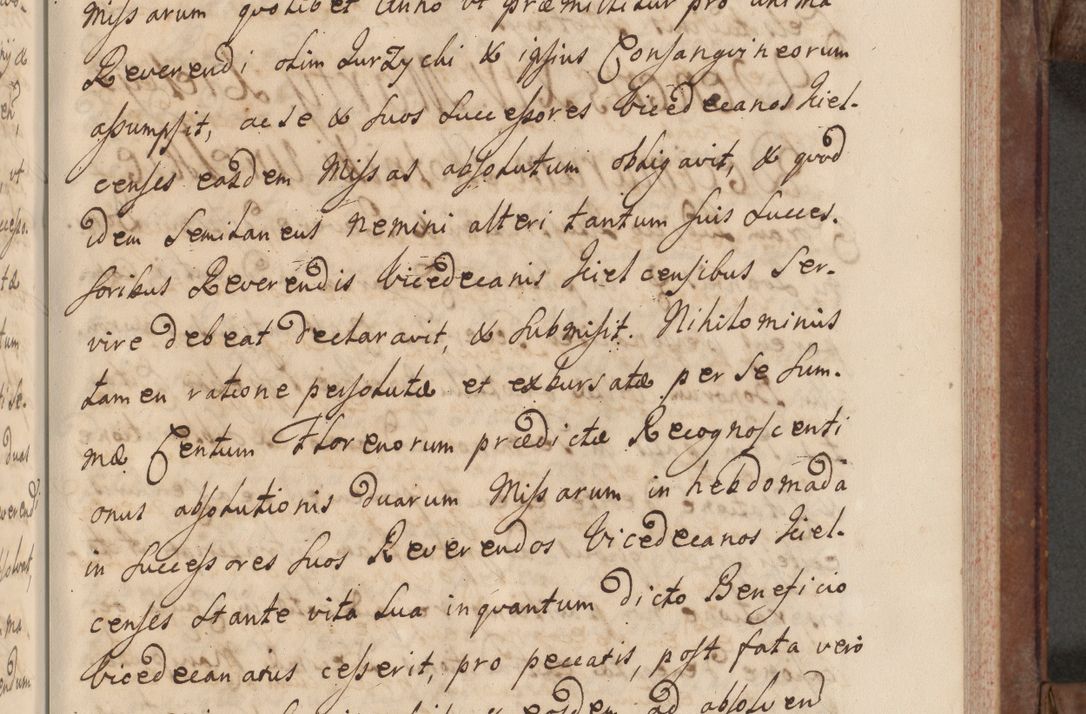 Zdjęcie nr 95 dla obiektu archiwalnego: Volumen VI actorum episcopalium R. D. Joannis Małachowski, episcopi Cracoviensis, ducis Severiae de anno 1692 et 1693, quorum index ad finem videatur