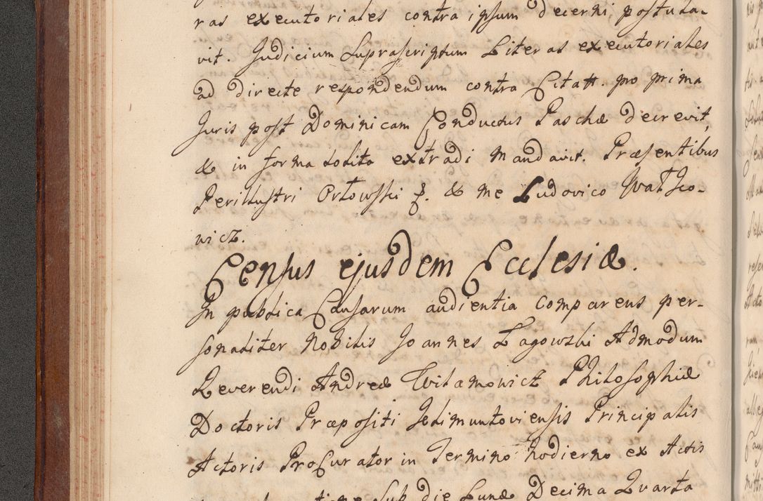 Zdjęcie nr 88 dla obiektu archiwalnego: Volumen VI actorum episcopalium R. D. Joannis Małachowski, episcopi Cracoviensis, ducis Severiae de anno 1692 et 1693, quorum index ad finem videatur
