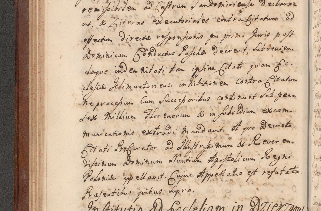 Zdjęcie nr 90 dla obiektu archiwalnego: Volumen VI actorum episcopalium R. D. Joannis Małachowski, episcopi Cracoviensis, ducis Severiae de anno 1692 et 1693, quorum index ad finem videatur