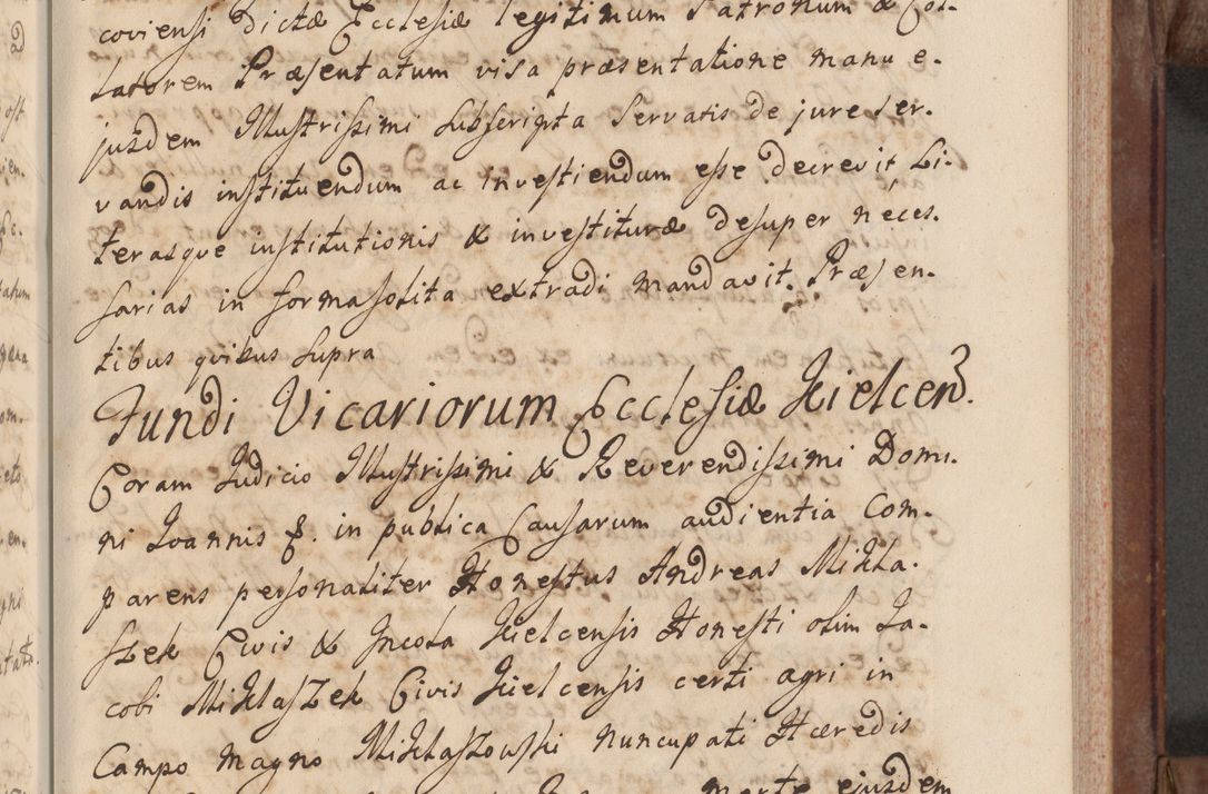 Zdjęcie nr 91 dla obiektu archiwalnego: Volumen VI actorum episcopalium R. D. Joannis Małachowski, episcopi Cracoviensis, ducis Severiae de anno 1692 et 1693, quorum index ad finem videatur