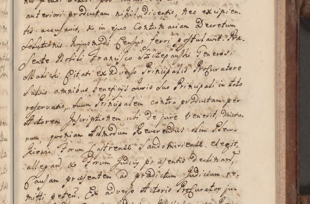 Zdjęcie nr 89 dla obiektu archiwalnego: Volumen VI actorum episcopalium R. D. Joannis Małachowski, episcopi Cracoviensis, ducis Severiae de anno 1692 et 1693, quorum index ad finem videatur