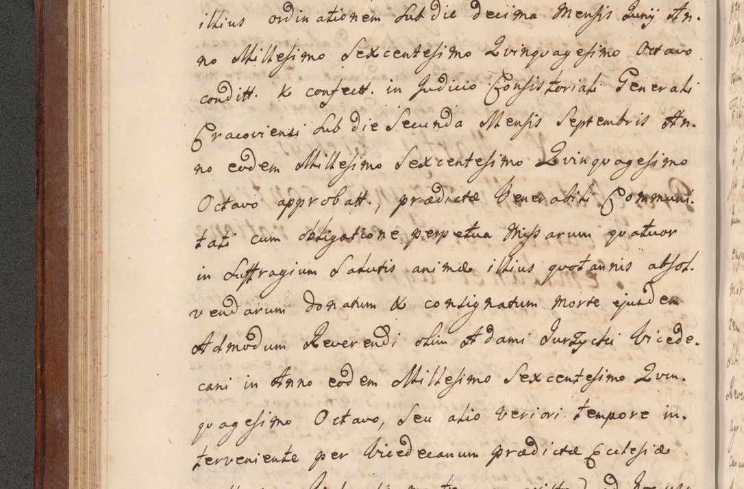 Zdjęcie nr 82 dla obiektu archiwalnego: Volumen VI actorum episcopalium R. D. Joannis Małachowski, episcopi Cracoviensis, ducis Severiae de anno 1692 et 1693, quorum index ad finem videatur