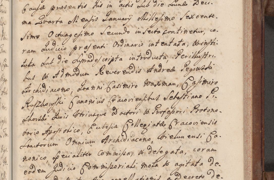 Zdjęcie nr 71 dla obiektu archiwalnego: Volumen VI actorum episcopalium R. D. Joannis Małachowski, episcopi Cracoviensis, ducis Severiae de anno 1692 et 1693, quorum index ad finem videatur