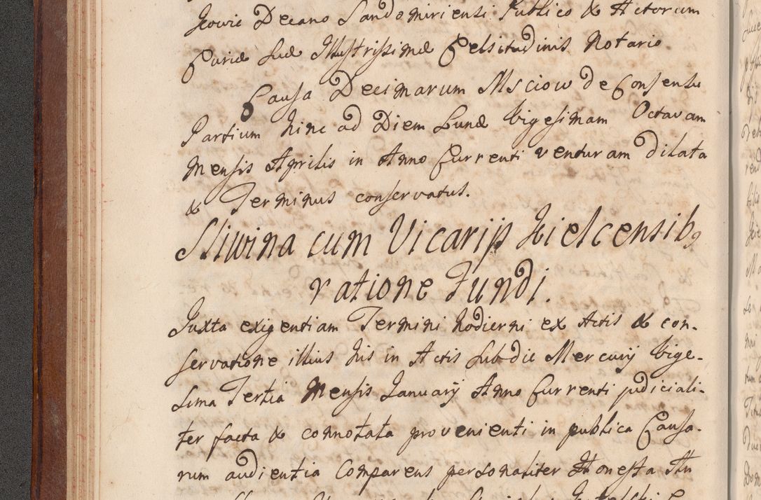 Zdjęcie nr 66 dla obiektu archiwalnego: Volumen VI actorum episcopalium R. D. Joannis Małachowski, episcopi Cracoviensis, ducis Severiae de anno 1692 et 1693, quorum index ad finem videatur
