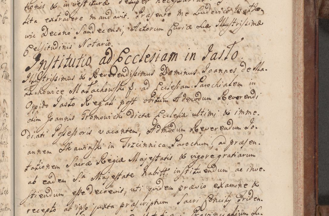 Zdjęcie nr 59 dla obiektu archiwalnego: Volumen VI actorum episcopalium R. D. Joannis Małachowski, episcopi Cracoviensis, ducis Severiae de anno 1692 et 1693, quorum index ad finem videatur