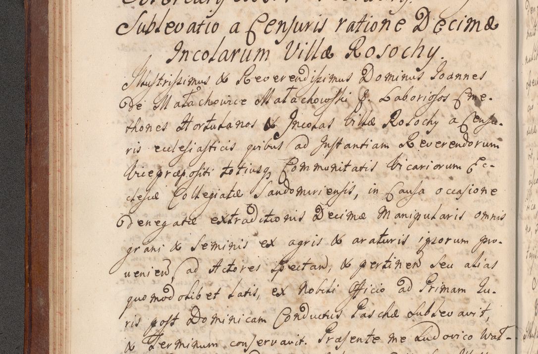 Zdjęcie nr 60 dla obiektu archiwalnego: Volumen VI actorum episcopalium R. D. Joannis Małachowski, episcopi Cracoviensis, ducis Severiae de anno 1692 et 1693, quorum index ad finem videatur