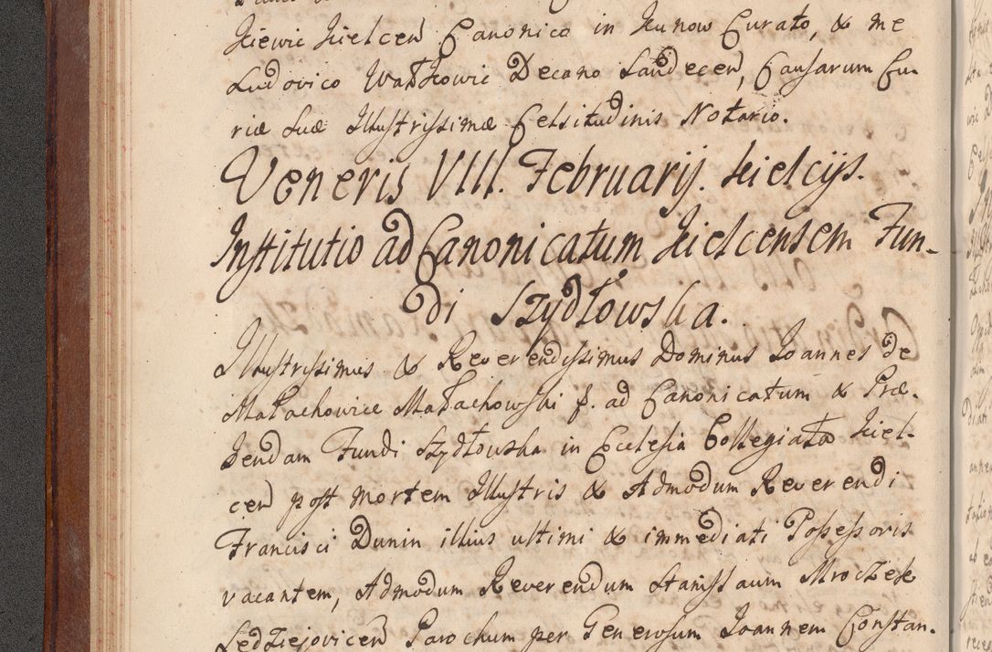 Zdjęcie nr 58 dla obiektu archiwalnego: Volumen VI actorum episcopalium R. D. Joannis Małachowski, episcopi Cracoviensis, ducis Severiae de anno 1692 et 1693, quorum index ad finem videatur