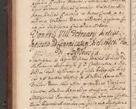 Zdjęcie nr 58 dla obiektu archiwalnego: Volumen VI actorum episcopalium R. D. Joannis Małachowski, episcopi Cracoviensis, ducis Severiae de anno 1692 et 1693, quorum index ad finem videatur