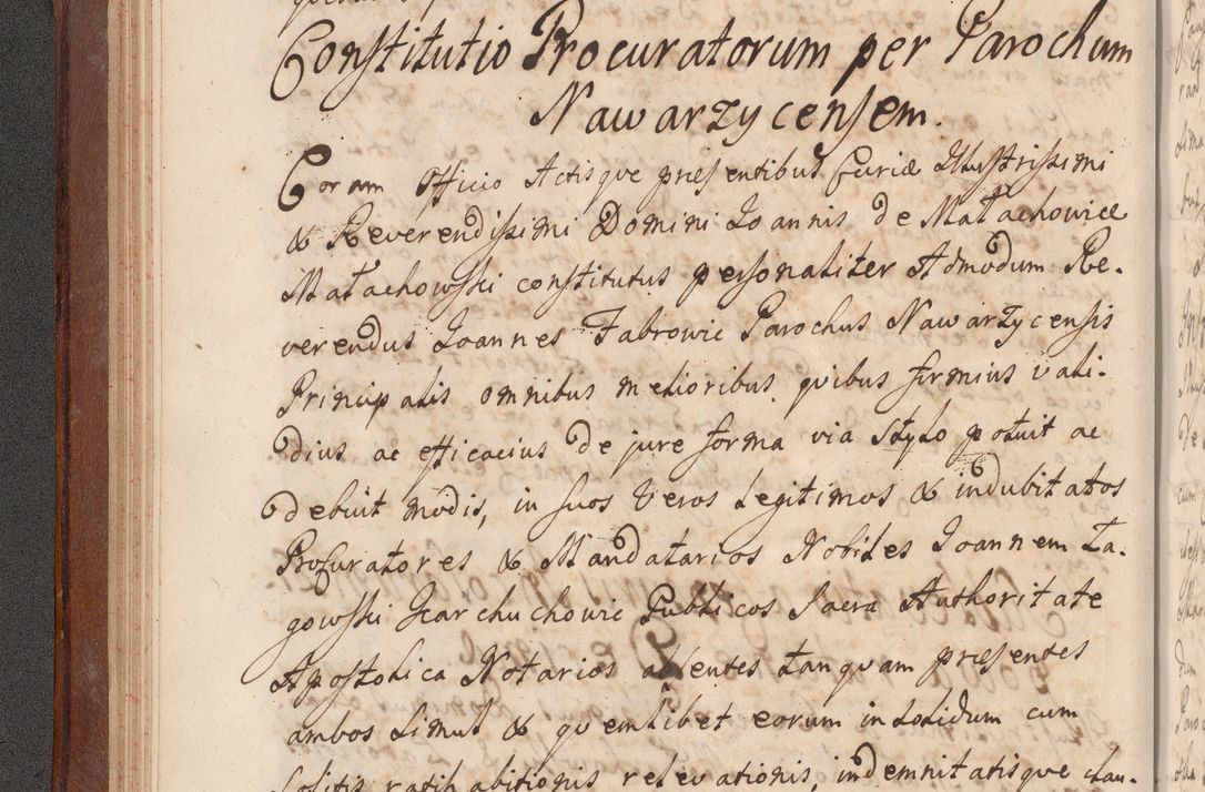 Zdjęcie nr 62 dla obiektu archiwalnego: Volumen VI actorum episcopalium R. D. Joannis Małachowski, episcopi Cracoviensis, ducis Severiae de anno 1692 et 1693, quorum index ad finem videatur