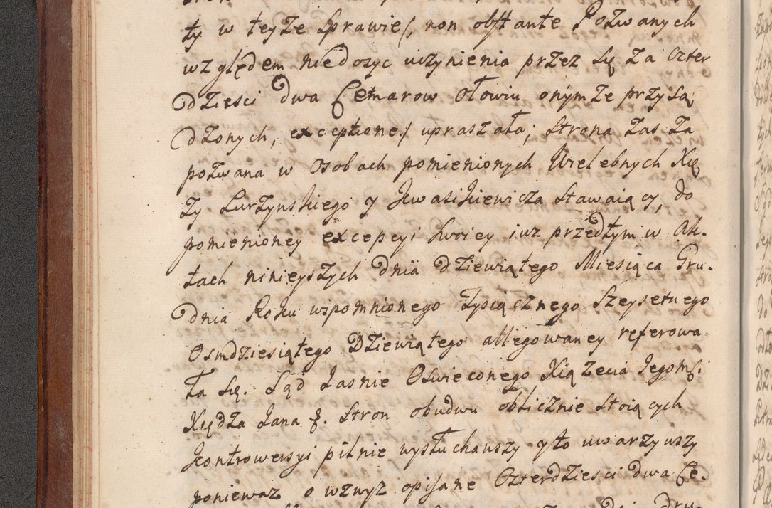 Zdjęcie nr 48 dla obiektu archiwalnego: Volumen VI actorum episcopalium R. D. Joannis Małachowski, episcopi Cracoviensis, ducis Severiae de anno 1692 et 1693, quorum index ad finem videatur