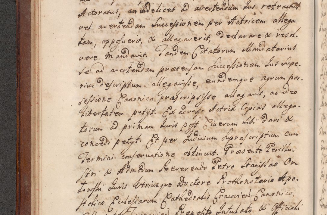Zdjęcie nr 46 dla obiektu archiwalnego: Volumen VI actorum episcopalium R. D. Joannis Małachowski, episcopi Cracoviensis, ducis Severiae de anno 1692 et 1693, quorum index ad finem videatur