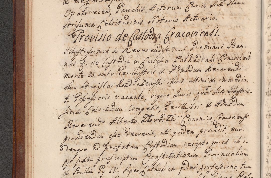 Zdjęcie nr 42 dla obiektu archiwalnego: Volumen VI actorum episcopalium R. D. Joannis Małachowski, episcopi Cracoviensis, ducis Severiae de anno 1692 et 1693, quorum index ad finem videatur