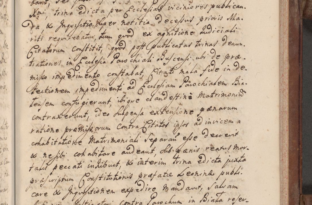 Zdjęcie nr 39 dla obiektu archiwalnego: Volumen VI actorum episcopalium R. D. Joannis Małachowski, episcopi Cracoviensis, ducis Severiae de anno 1692 et 1693, quorum index ad finem videatur