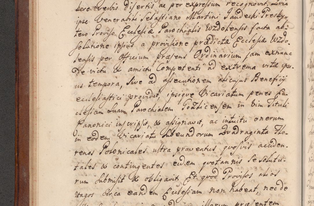 Zdjęcie nr 40 dla obiektu archiwalnego: Volumen VI actorum episcopalium R. D. Joannis Małachowski, episcopi Cracoviensis, ducis Severiae de anno 1692 et 1693, quorum index ad finem videatur