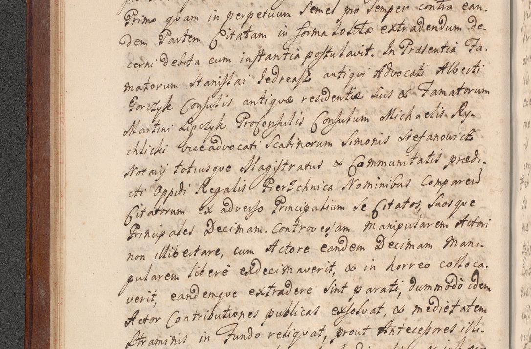 Zdjęcie nr 36 dla obiektu archiwalnego: Volumen VI actorum episcopalium R. D. Joannis Małachowski, episcopi Cracoviensis, ducis Severiae de anno 1692 et 1693, quorum index ad finem videatur