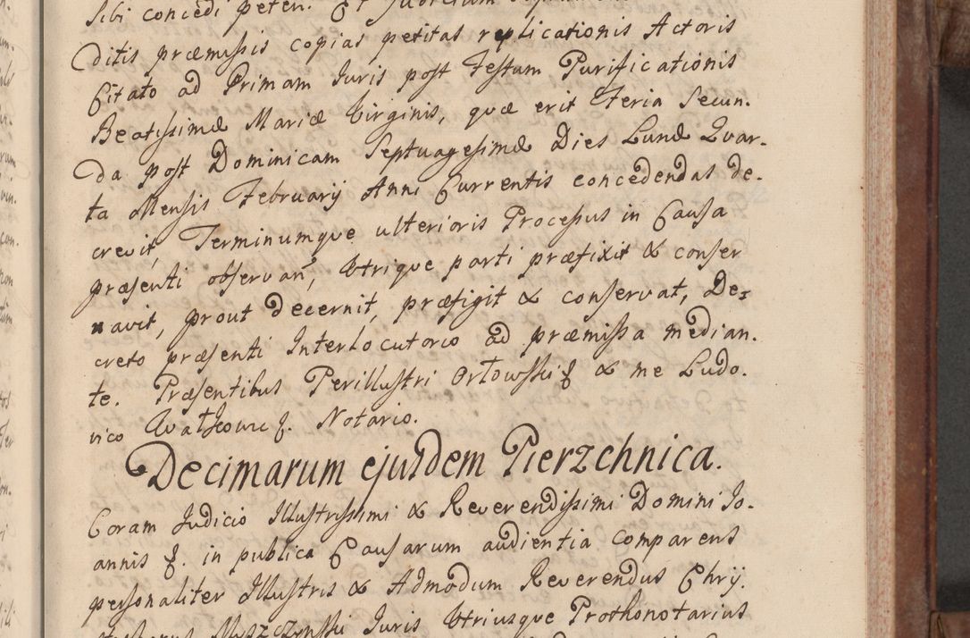 Zdjęcie nr 31 dla obiektu archiwalnego: Volumen VI actorum episcopalium R. D. Joannis Małachowski, episcopi Cracoviensis, ducis Severiae de anno 1692 et 1693, quorum index ad finem videatur