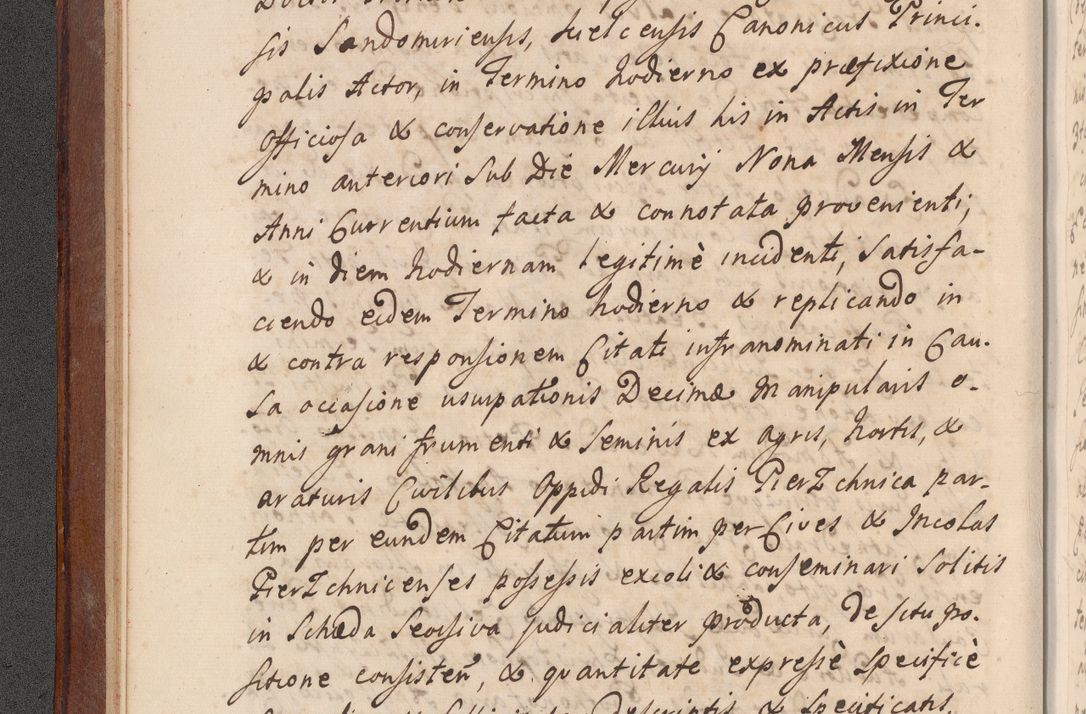 Zdjęcie nr 28 dla obiektu archiwalnego: Volumen VI actorum episcopalium R. D. Joannis Małachowski, episcopi Cracoviensis, ducis Severiae de anno 1692 et 1693, quorum index ad finem videatur