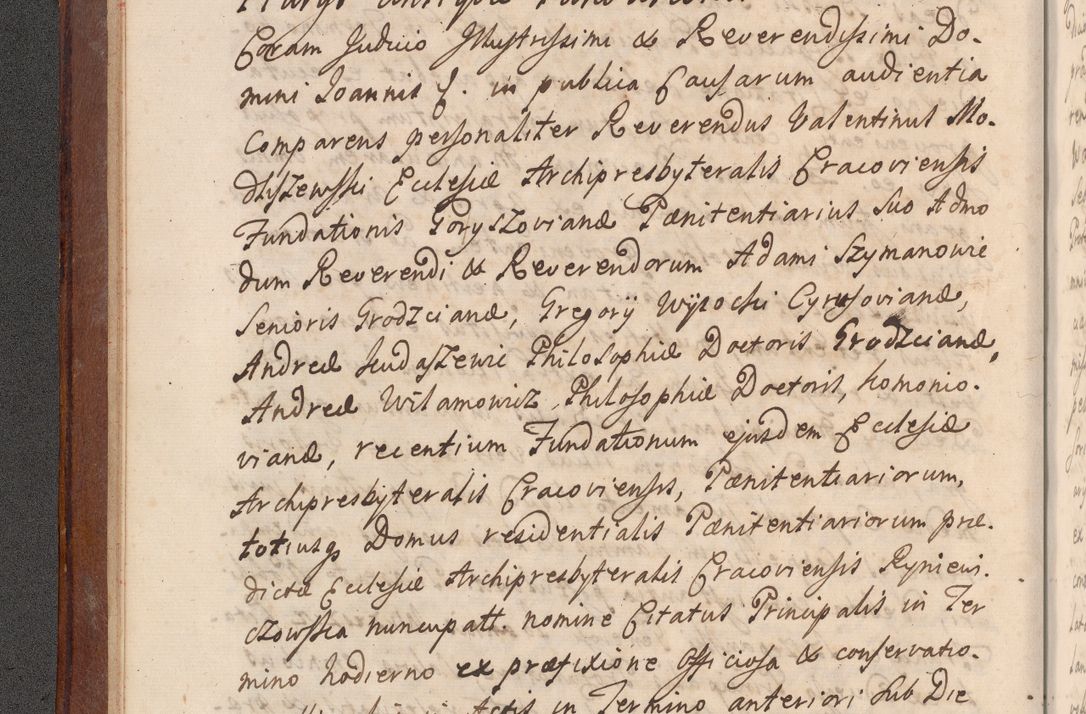 Zdjęcie nr 22 dla obiektu archiwalnego: Volumen VI actorum episcopalium R. D. Joannis Małachowski, episcopi Cracoviensis, ducis Severiae de anno 1692 et 1693, quorum index ad finem videatur
