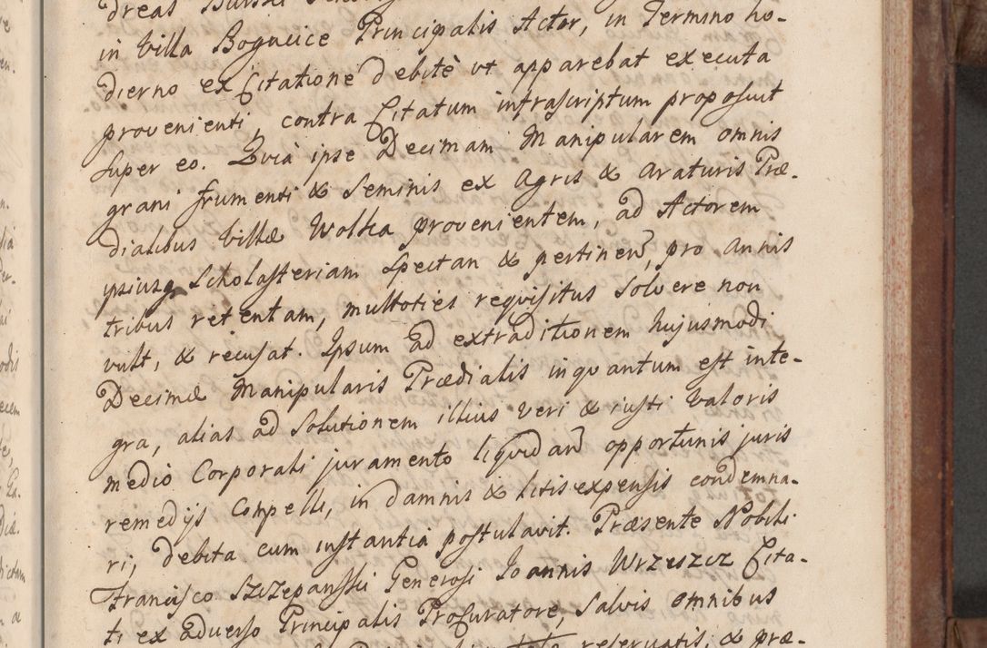 Zdjęcie nr 21 dla obiektu archiwalnego: Volumen VI actorum episcopalium R. D. Joannis Małachowski, episcopi Cracoviensis, ducis Severiae de anno 1692 et 1693, quorum index ad finem videatur
