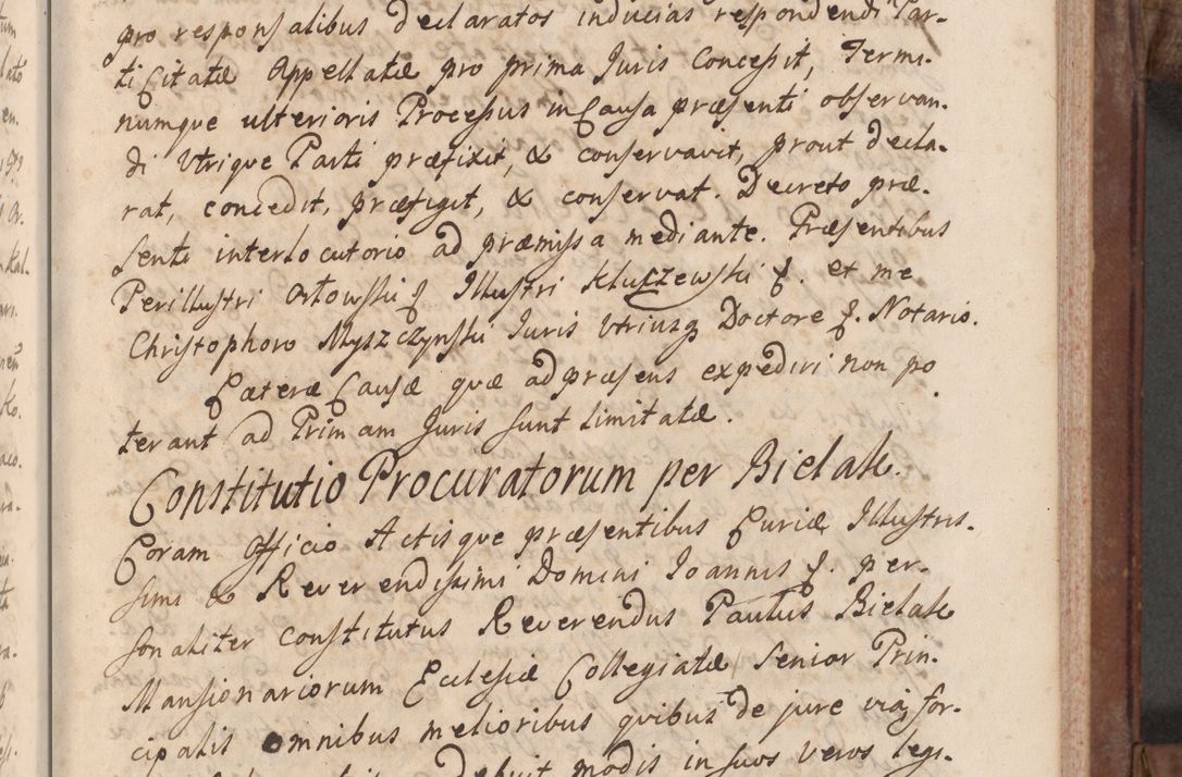 Zdjęcie nr 19 dla obiektu archiwalnego: Volumen VI actorum episcopalium R. D. Joannis Małachowski, episcopi Cracoviensis, ducis Severiae de anno 1692 et 1693, quorum index ad finem videatur