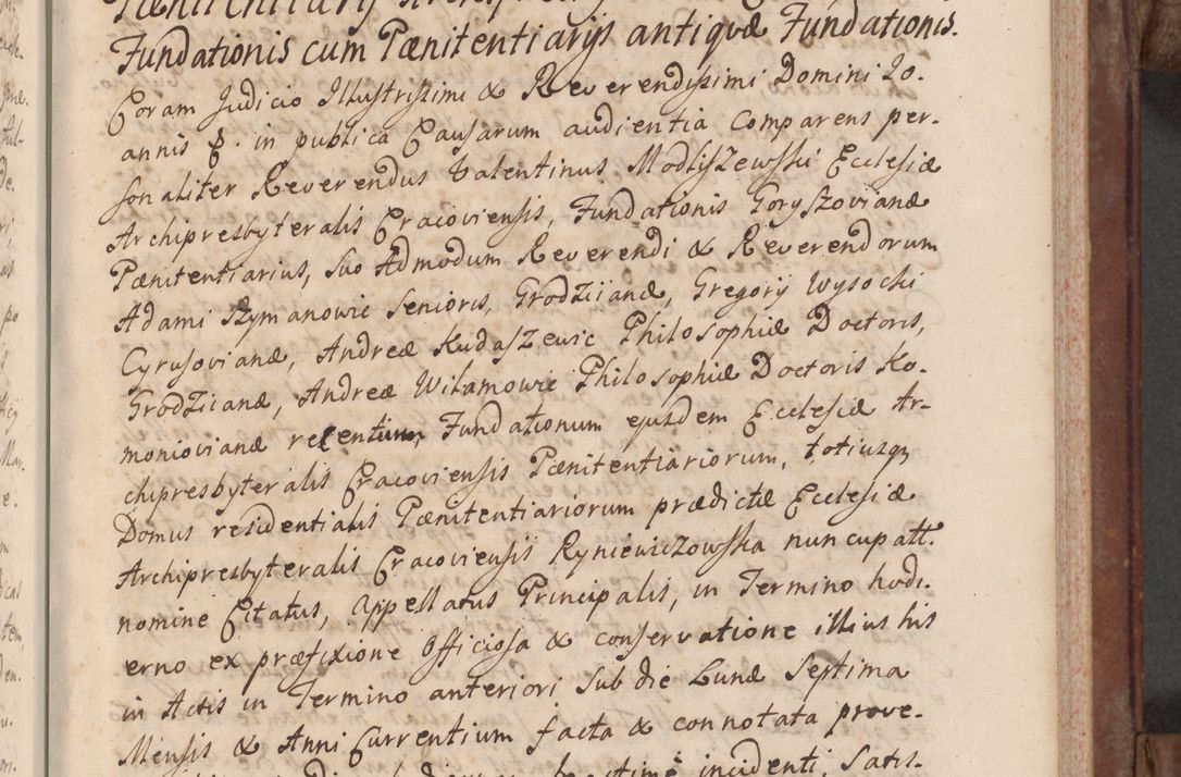 Zdjęcie nr 15 dla obiektu archiwalnego: Volumen VI actorum episcopalium R. D. Joannis Małachowski, episcopi Cracoviensis, ducis Severiae de anno 1692 et 1693, quorum index ad finem videatur