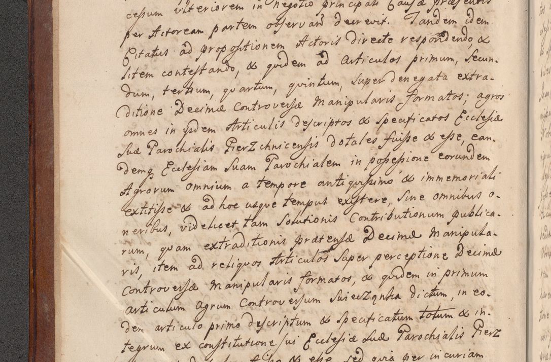 Zdjęcie nr 10 dla obiektu archiwalnego: Volumen VI actorum episcopalium R. D. Joannis Małachowski, episcopi Cracoviensis, ducis Severiae de anno 1692 et 1693, quorum index ad finem videatur