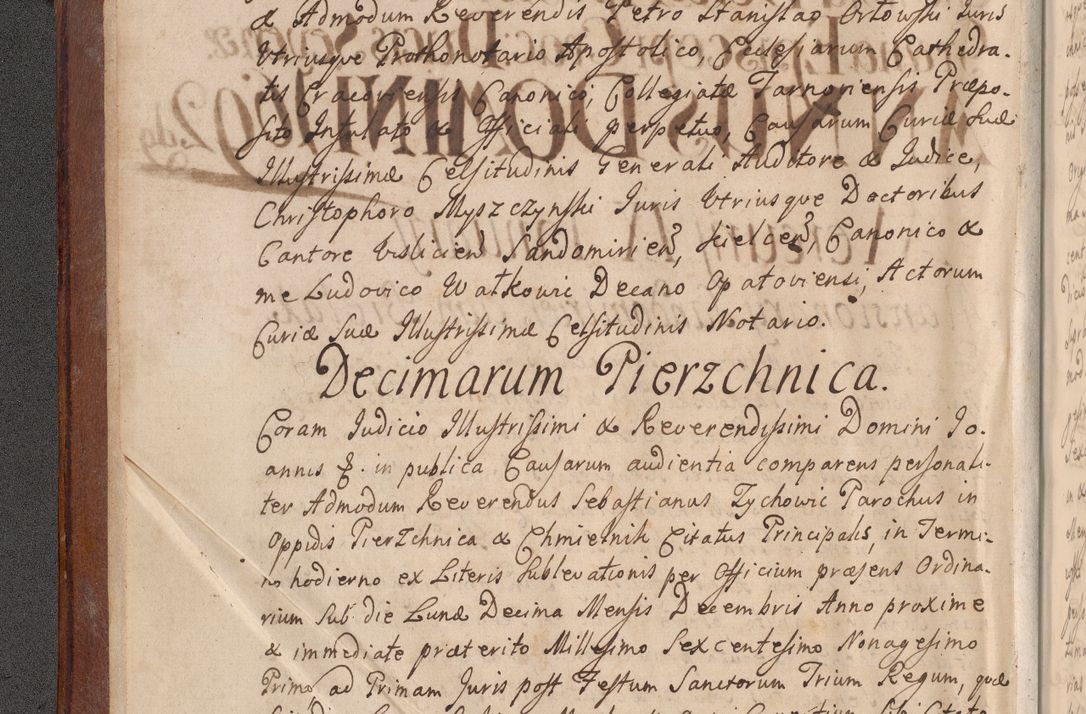 Zdjęcie nr 8 dla obiektu archiwalnego: Volumen VI actorum episcopalium R. D. Joannis Małachowski, episcopi Cracoviensis, ducis Severiae de anno 1692 et 1693, quorum index ad finem videatur