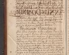 Zdjęcie nr 8 dla obiektu archiwalnego: Volumen VI actorum episcopalium R. D. Joannis Małachowski, episcopi Cracoviensis, ducis Severiae de anno 1692 et 1693, quorum index ad finem videatur