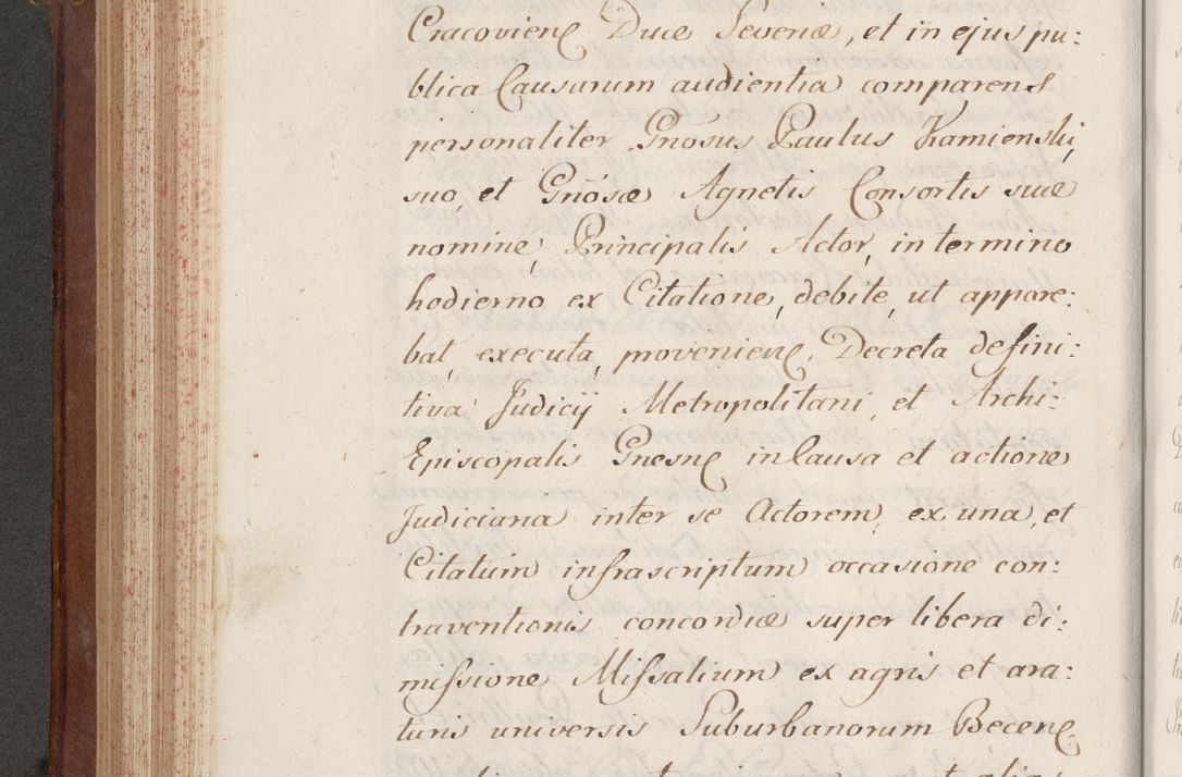 Zdjęcie nr 398 dla obiektu archiwalnego: Volumen VI actorum episcopalium R. D. Joannis Małachowski, episcopi Cracoviensis, ducis Severiae de anno 1692 et 1693, quorum index ad finem videatur