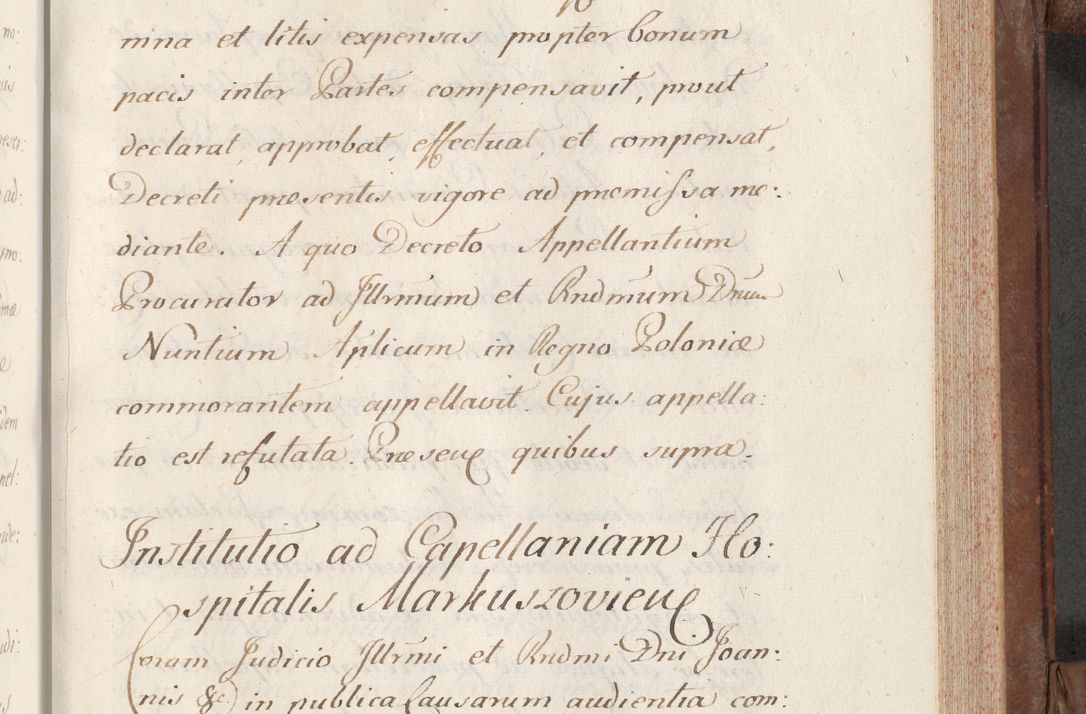Zdjęcie nr 393 dla obiektu archiwalnego: Volumen VI actorum episcopalium R. D. Joannis Małachowski, episcopi Cracoviensis, ducis Severiae de anno 1692 et 1693, quorum index ad finem videatur