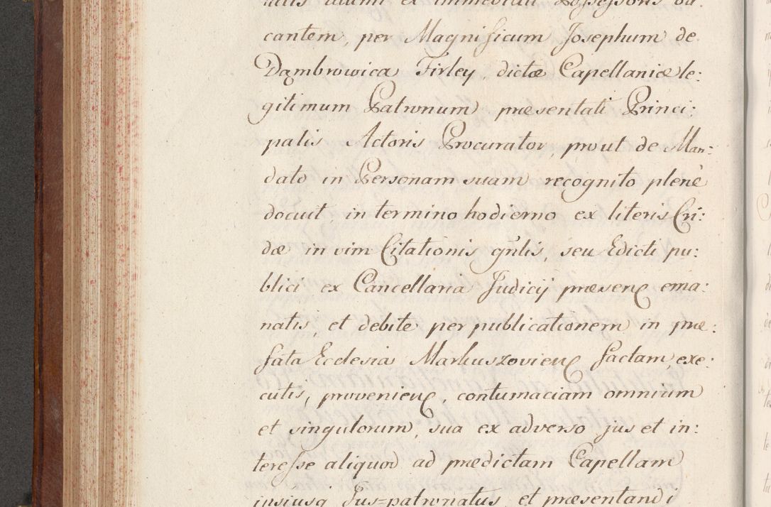 Zdjęcie nr 394 dla obiektu archiwalnego: Volumen VI actorum episcopalium R. D. Joannis Małachowski, episcopi Cracoviensis, ducis Severiae de anno 1692 et 1693, quorum index ad finem videatur