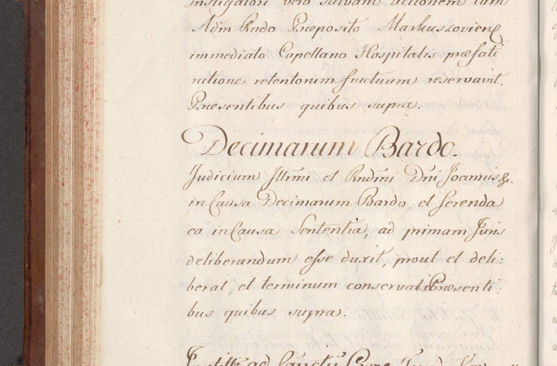 Zdjęcie nr 396 dla obiektu archiwalnego: Volumen VI actorum episcopalium R. D. Joannis Małachowski, episcopi Cracoviensis, ducis Severiae de anno 1692 et 1693, quorum index ad finem videatur