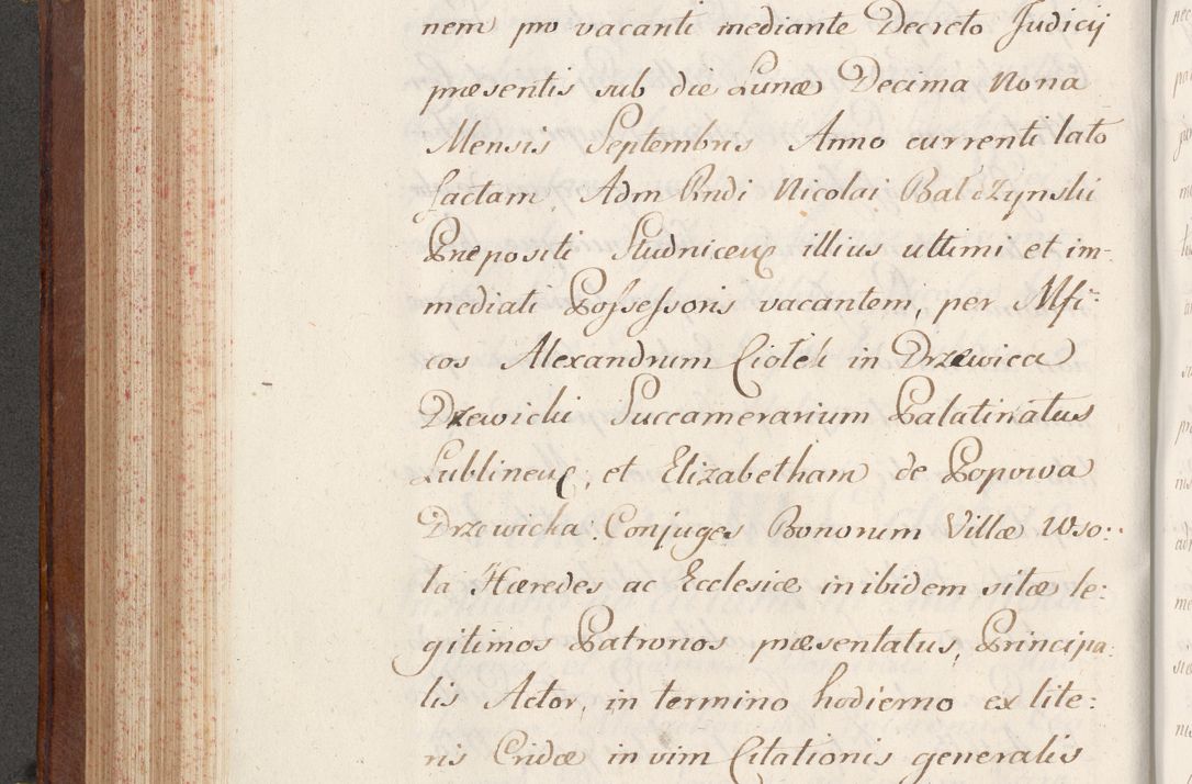 Zdjęcie nr 384 dla obiektu archiwalnego: Volumen VI actorum episcopalium R. D. Joannis Małachowski, episcopi Cracoviensis, ducis Severiae de anno 1692 et 1693, quorum index ad finem videatur