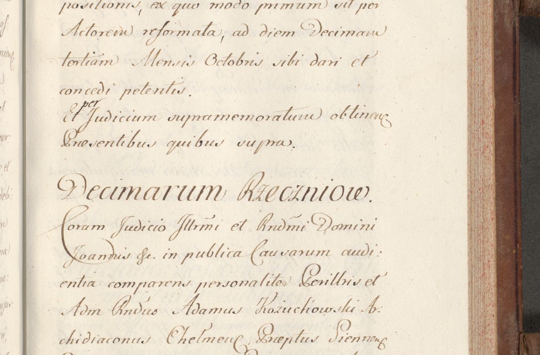 Zdjęcie nr 377 dla obiektu archiwalnego: Volumen VI actorum episcopalium R. D. Joannis Małachowski, episcopi Cracoviensis, ducis Severiae de anno 1692 et 1693, quorum index ad finem videatur
