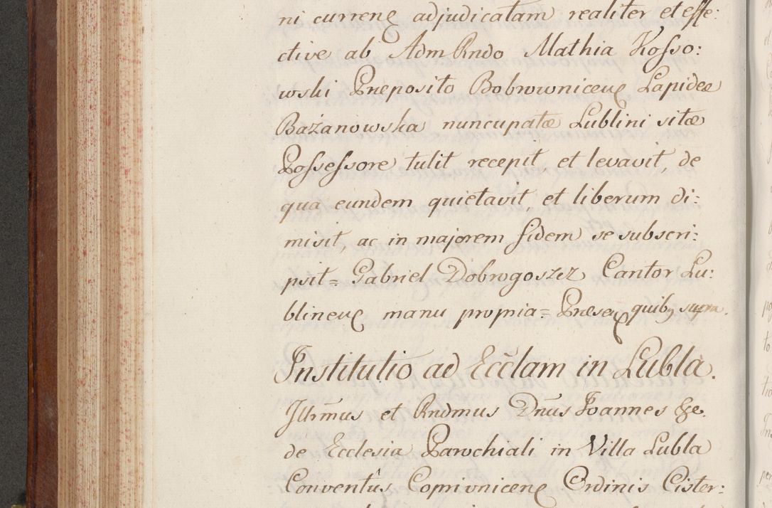 Zdjęcie nr 380 dla obiektu archiwalnego: Volumen VI actorum episcopalium R. D. Joannis Małachowski, episcopi Cracoviensis, ducis Severiae de anno 1692 et 1693, quorum index ad finem videatur