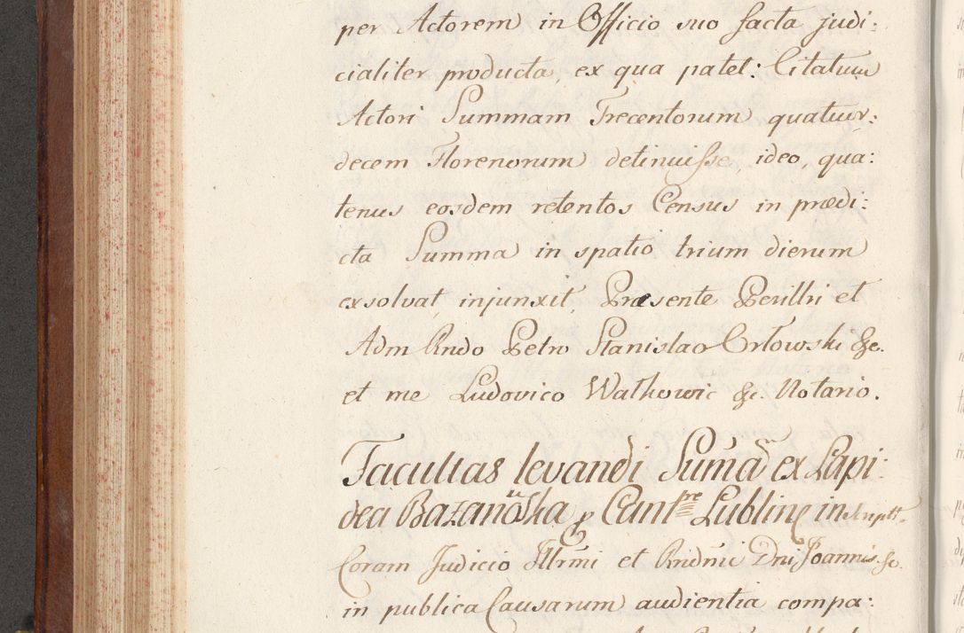 Zdjęcie nr 370 dla obiektu archiwalnego: Volumen VI actorum episcopalium R. D. Joannis Małachowski, episcopi Cracoviensis, ducis Severiae de anno 1692 et 1693, quorum index ad finem videatur