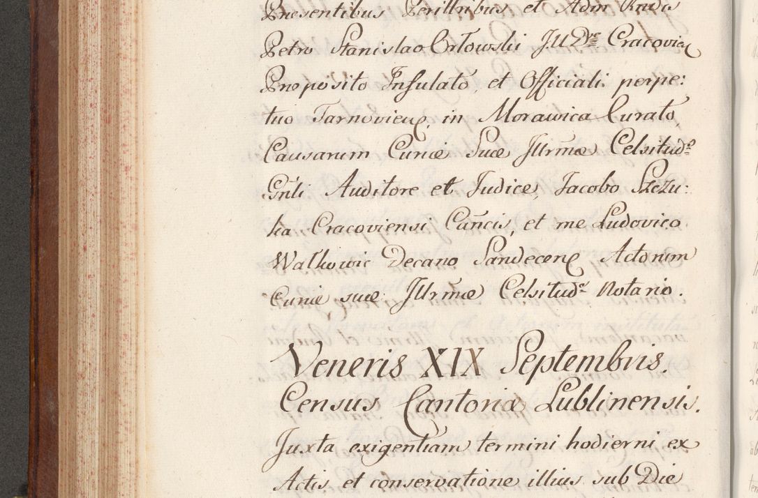 Zdjęcie nr 368 dla obiektu archiwalnego: Volumen VI actorum episcopalium R. D. Joannis Małachowski, episcopi Cracoviensis, ducis Severiae de anno 1692 et 1693, quorum index ad finem videatur