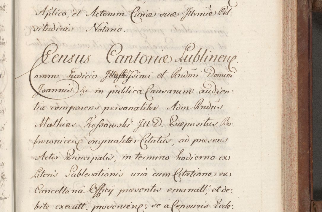 Zdjęcie nr 359 dla obiektu archiwalnego: Volumen VI actorum episcopalium R. D. Joannis Małachowski, episcopi Cracoviensis, ducis Severiae de anno 1692 et 1693, quorum index ad finem videatur