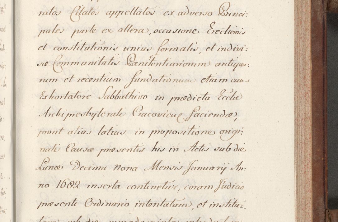 Zdjęcie nr 349 dla obiektu archiwalnego: Volumen VI actorum episcopalium R. D. Joannis Małachowski, episcopi Cracoviensis, ducis Severiae de anno 1692 et 1693, quorum index ad finem videatur