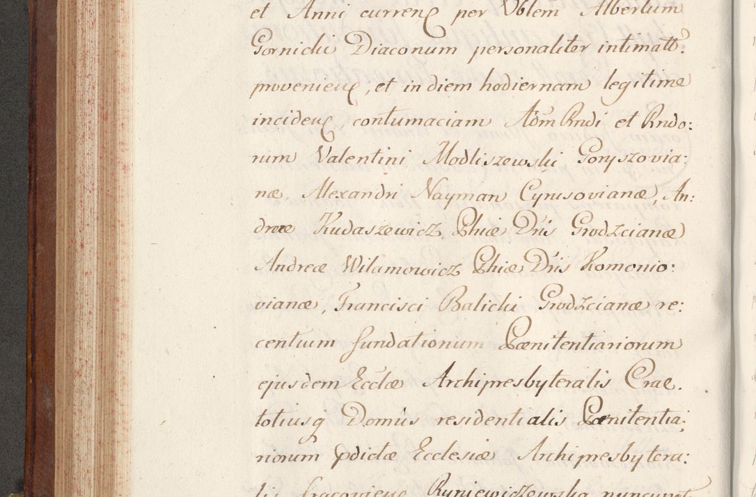 Zdjęcie nr 348 dla obiektu archiwalnego: Volumen VI actorum episcopalium R. D. Joannis Małachowski, episcopi Cracoviensis, ducis Severiae de anno 1692 et 1693, quorum index ad finem videatur