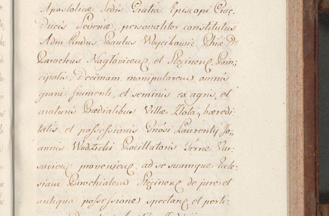 Zdjęcie nr 337 dla obiektu archiwalnego: Volumen VI actorum episcopalium R. D. Joannis Małachowski, episcopi Cracoviensis, ducis Severiae de anno 1692 et 1693, quorum index ad finem videatur